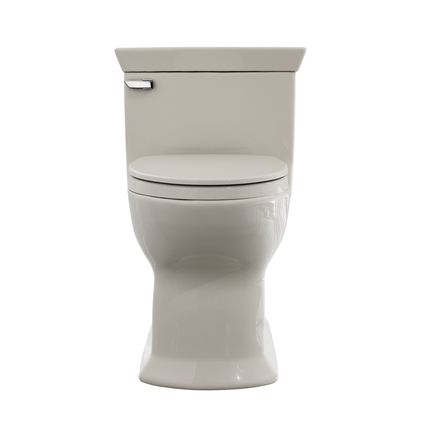 Soiree One Piece Elongated 1.28 GPF Universal Height Skirted Toilet with CeFiONtect