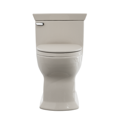 Soiree One Piece Elongated 1.28 GPF Universal Height Skirted Toilet with CeFiONtect