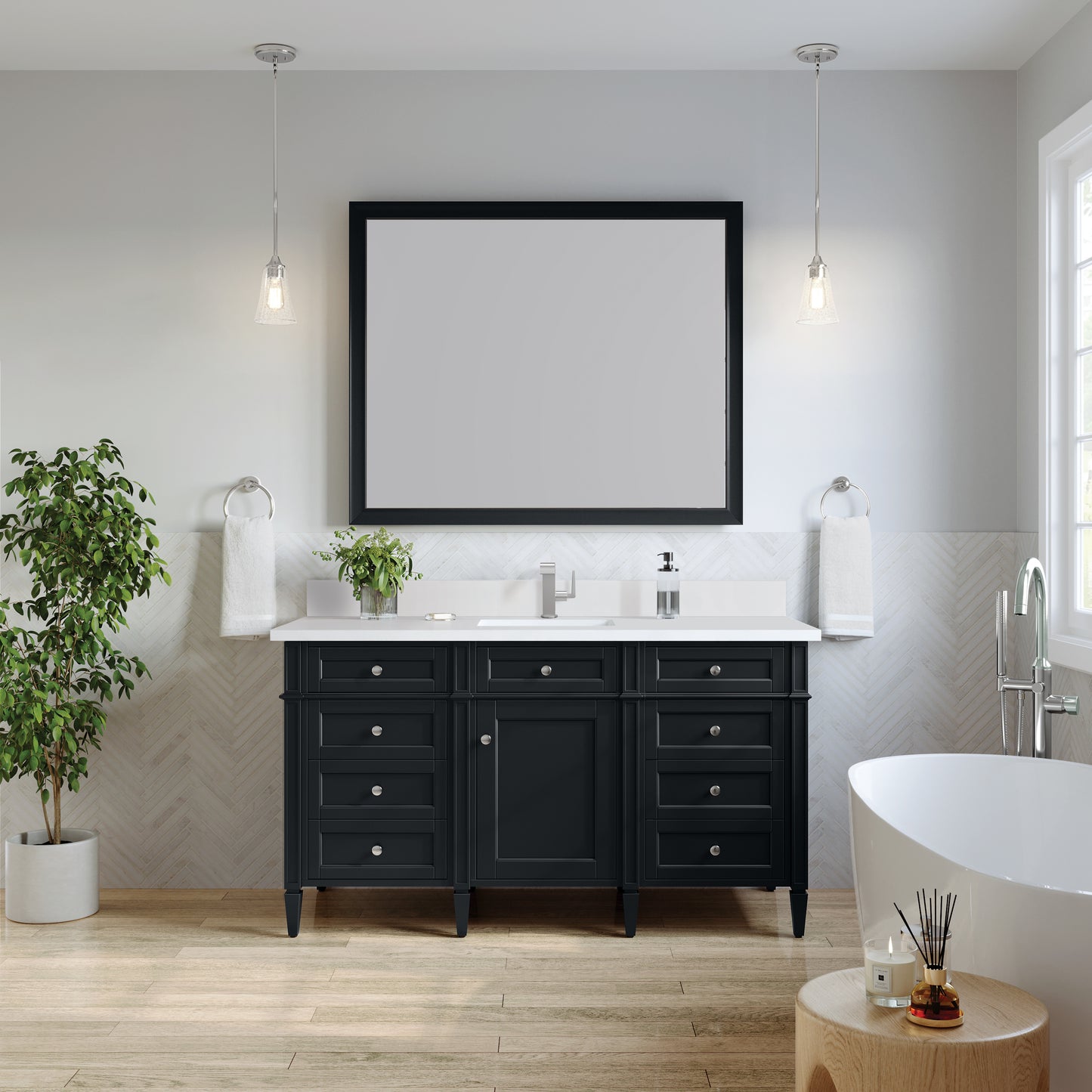 Brittany 60" Single Vanity