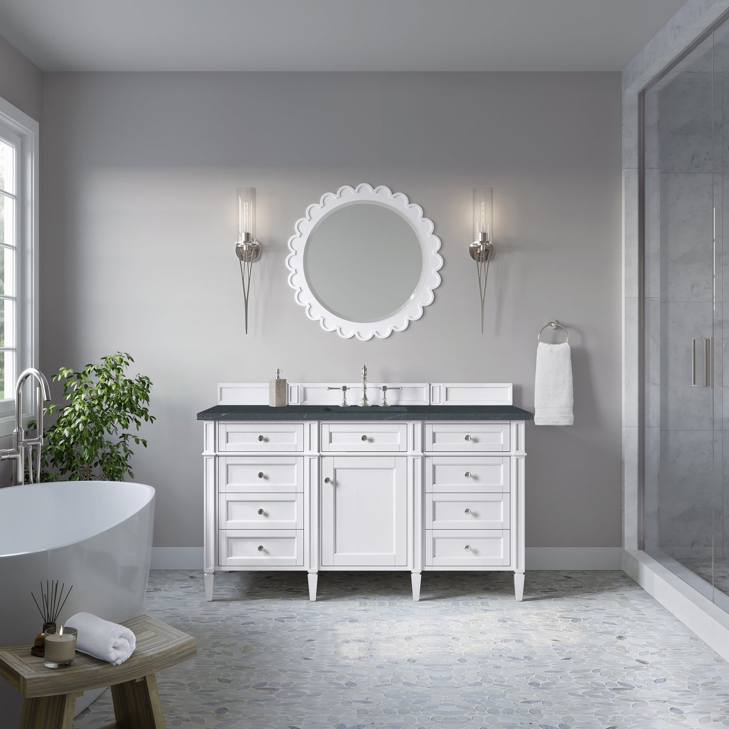 Brittany 60" Single Vanity