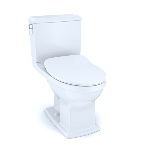 Toto Connelly Two-Piece Elongated Dual Flush 1.28 And 0.9 Gpf Toilet With Cefiontect, Washlet+ Ready