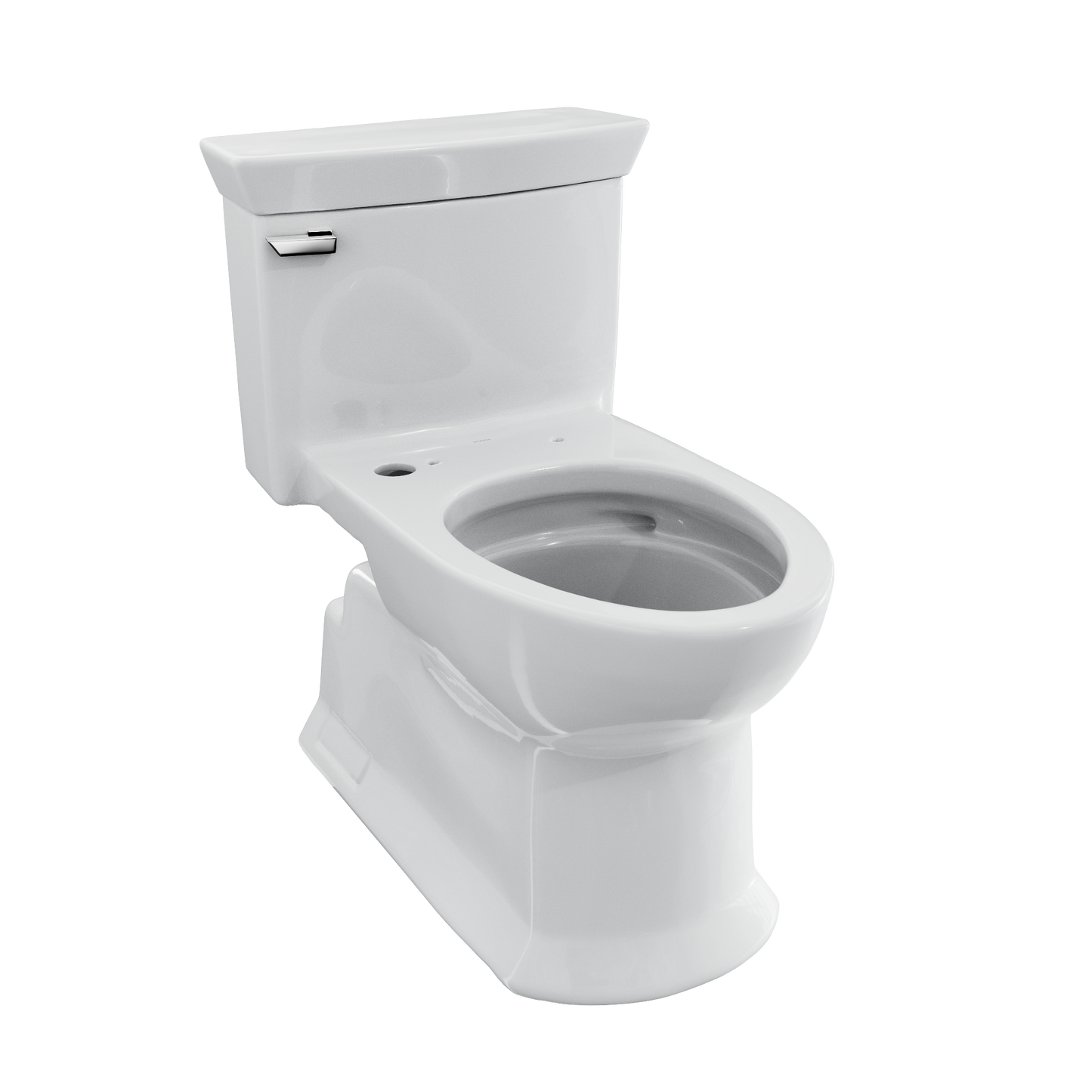Soiree One Piece Elongated 1.28 GPF Universal Height Skirted Toilet with CeFiONtect
