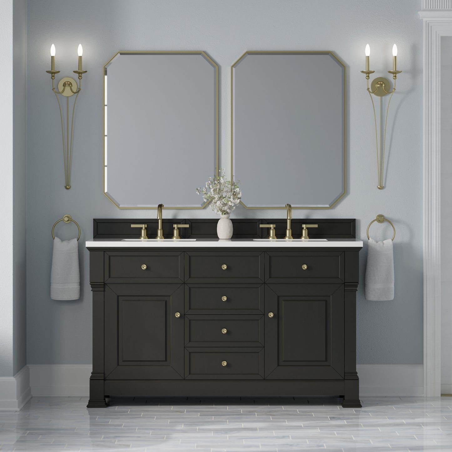 Brookfield 60" Double Vanity