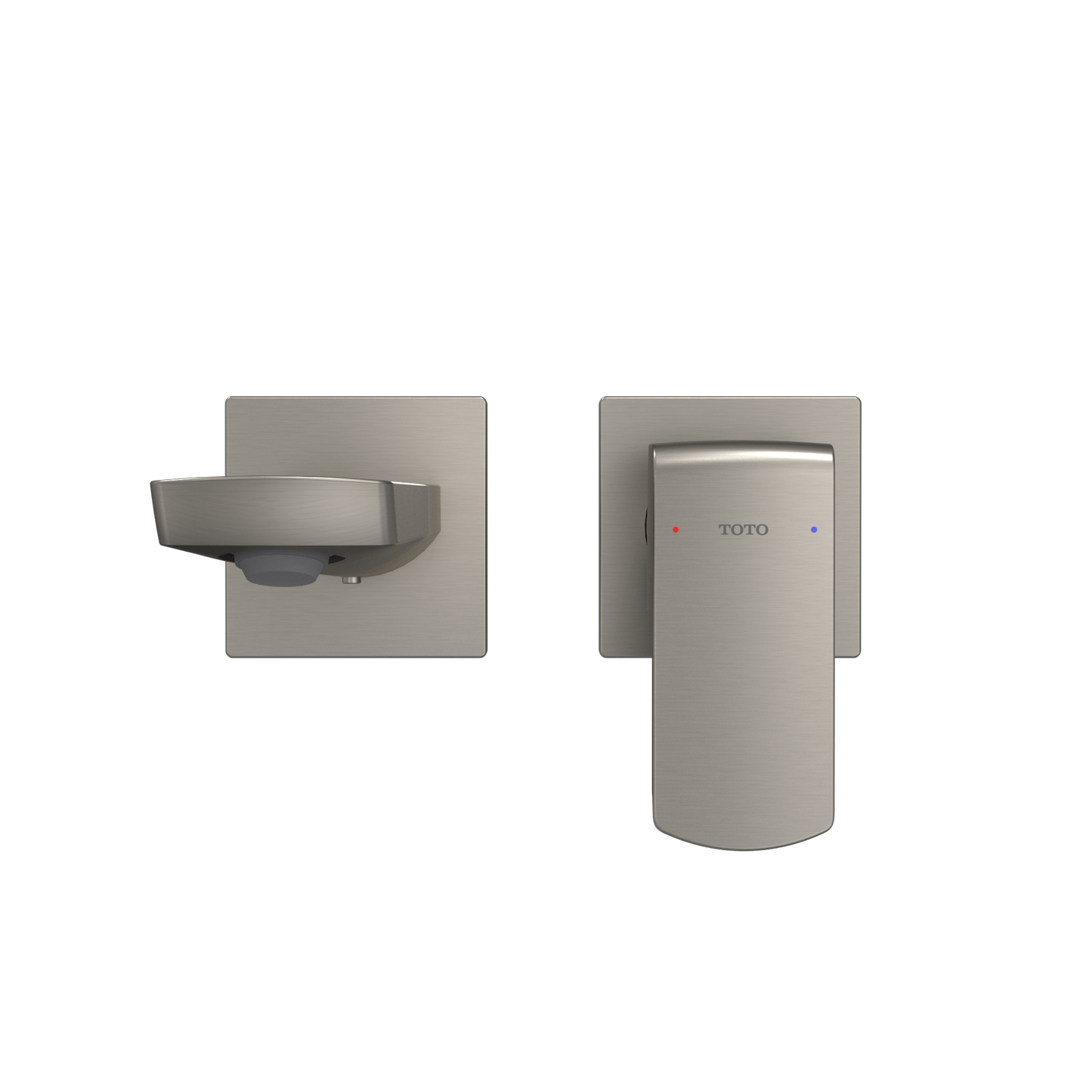 GR 1.2 GPM Wall-Mount Single-Handle Bathroom Faucet with COMFORT GLIDE Technology
