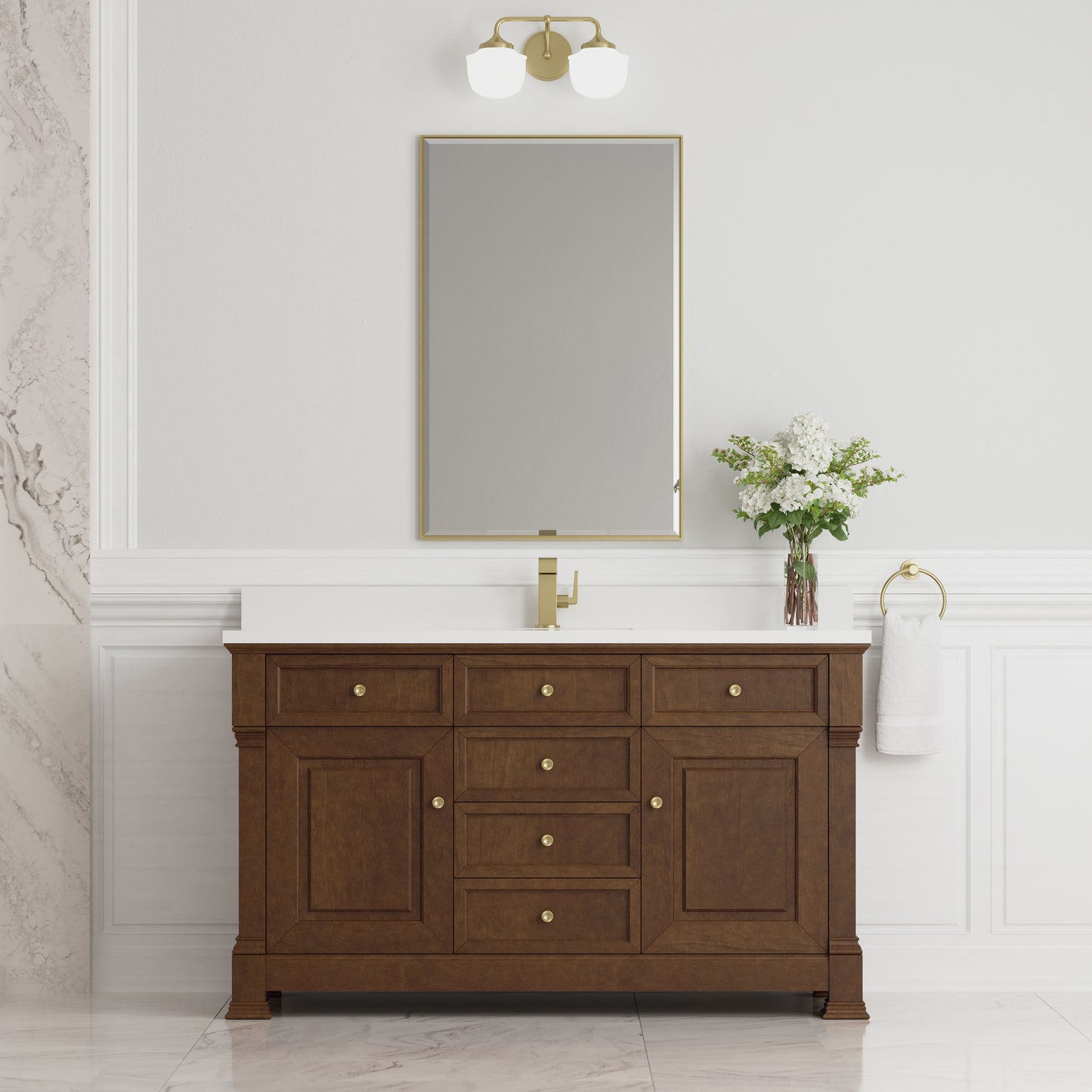 Brookfield 60" Single Vanity