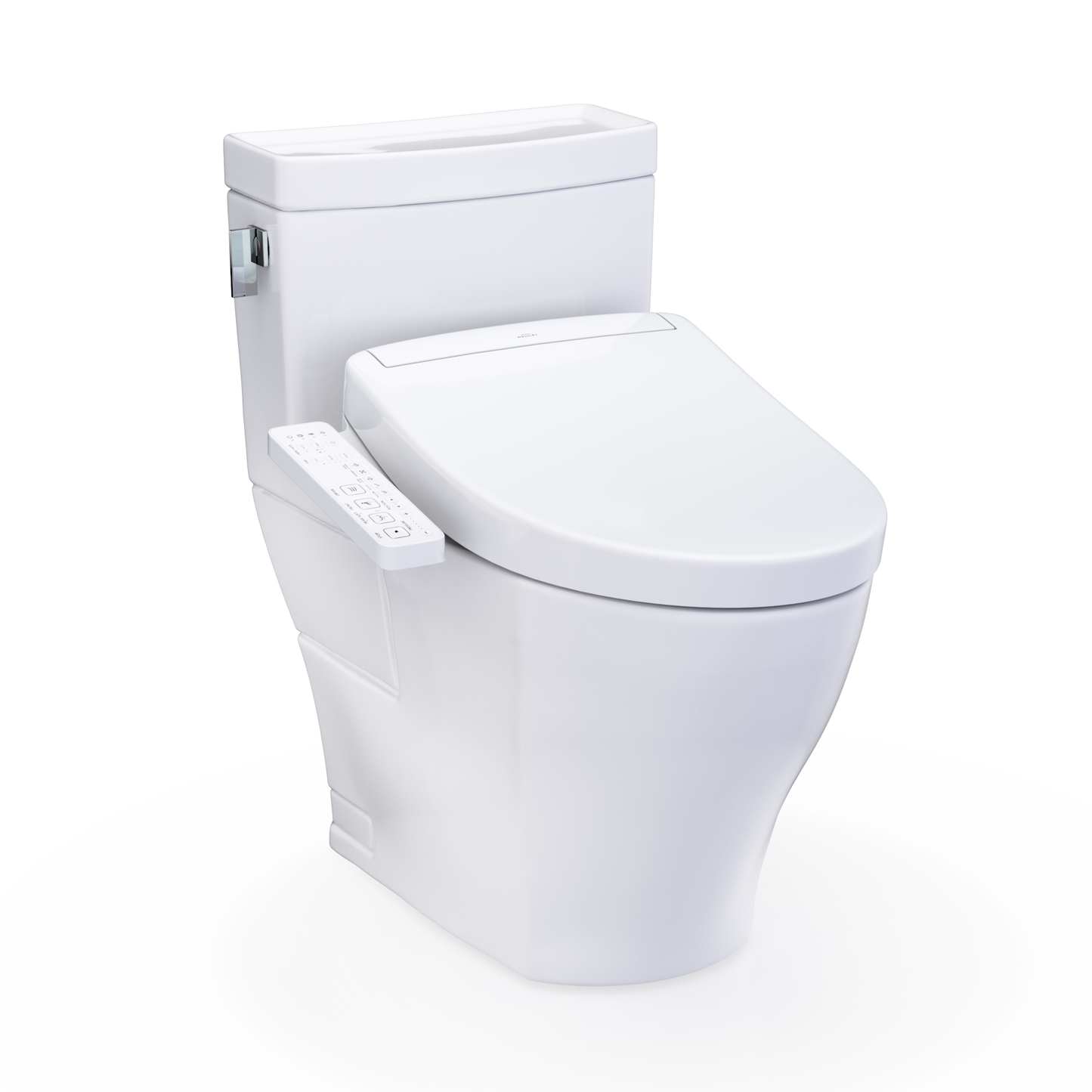 WASHLET+ Legato One-Piece Elongated 1.28 GPF Toilet and WASHLET S2 Bidet Seat