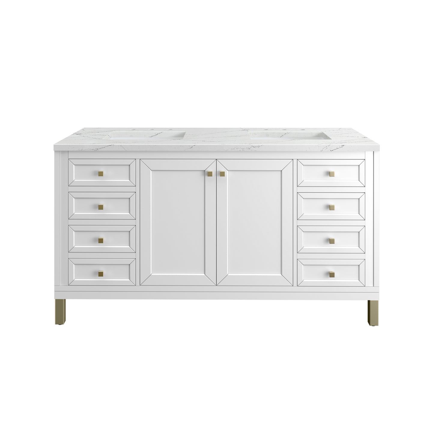 Chicago 60" Double Vanity