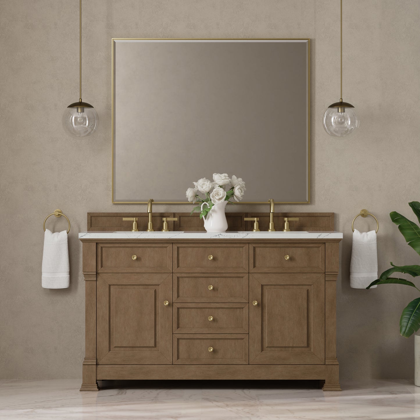 Brookfield 60" Double Vanity