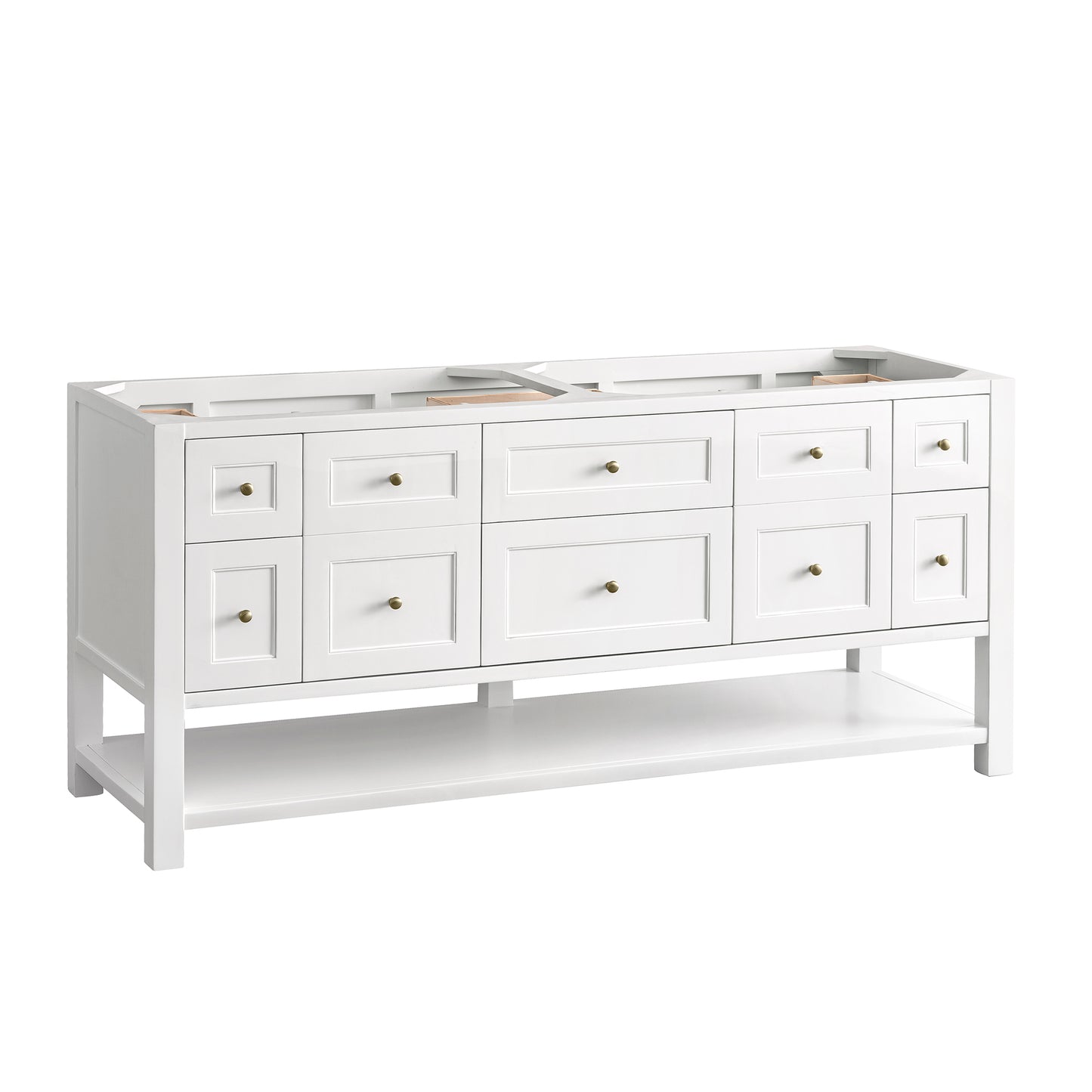 James Martin Vanities Breckenridge 72" Double Vanity Base Only