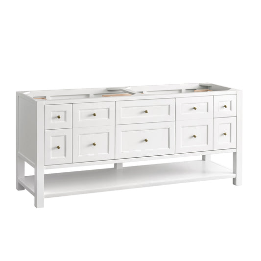 James Martin Vanities Breckenridge 72" Double Vanity Base Only