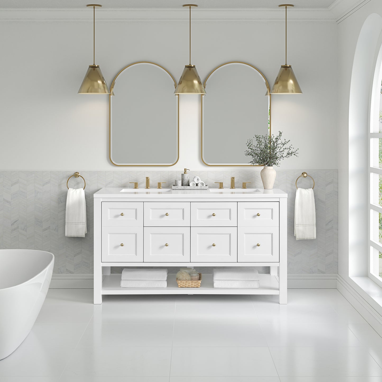 Breckenridge 60" Double Vanity