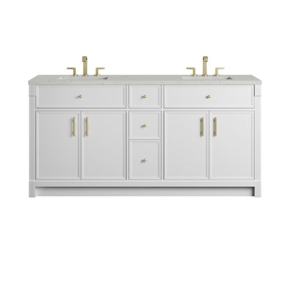 Bellshire 72" Double Vanity