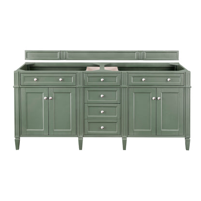 Brittany 72" Double Vanity Cabinet