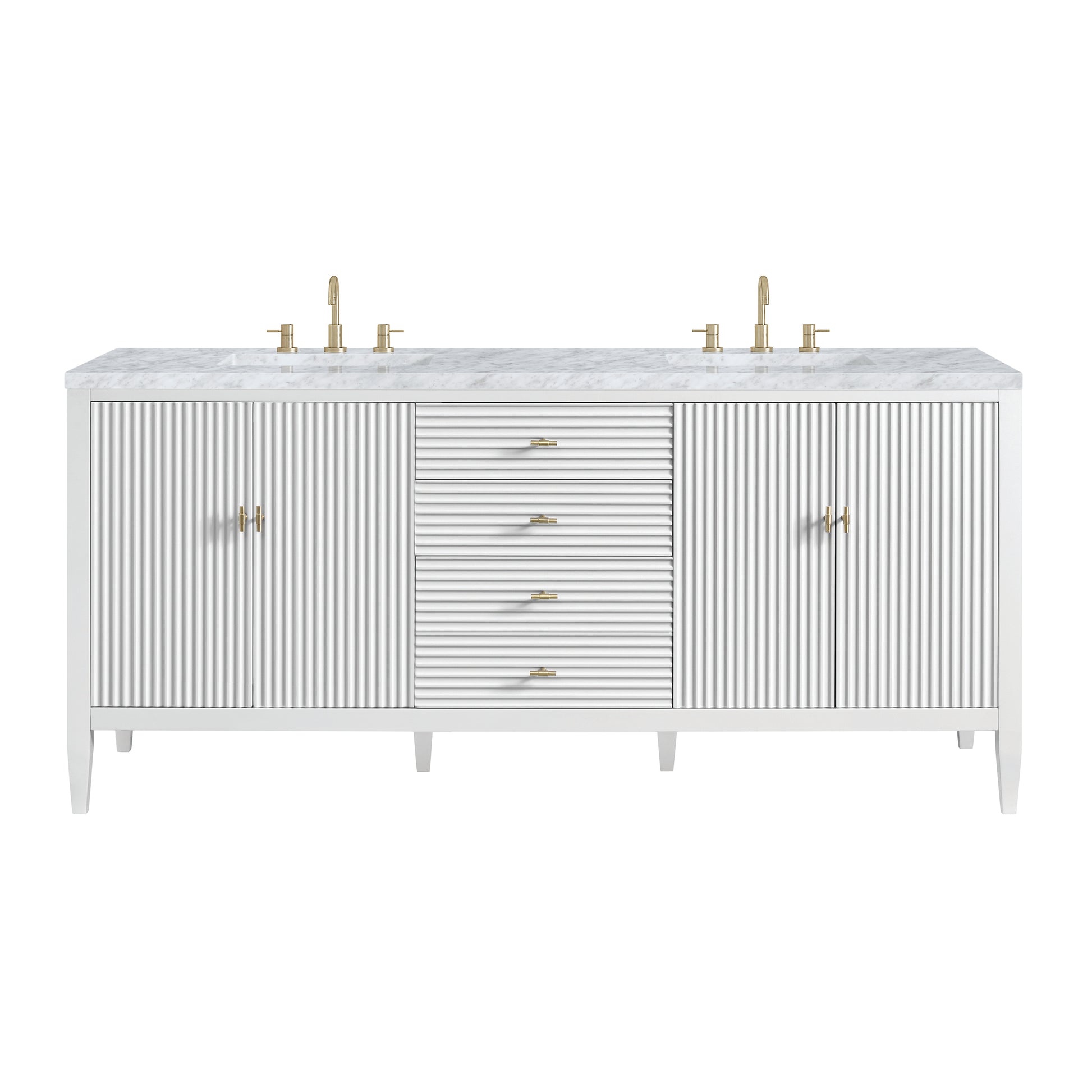 James Martin Vanities Myrrin 72" Double Vanity