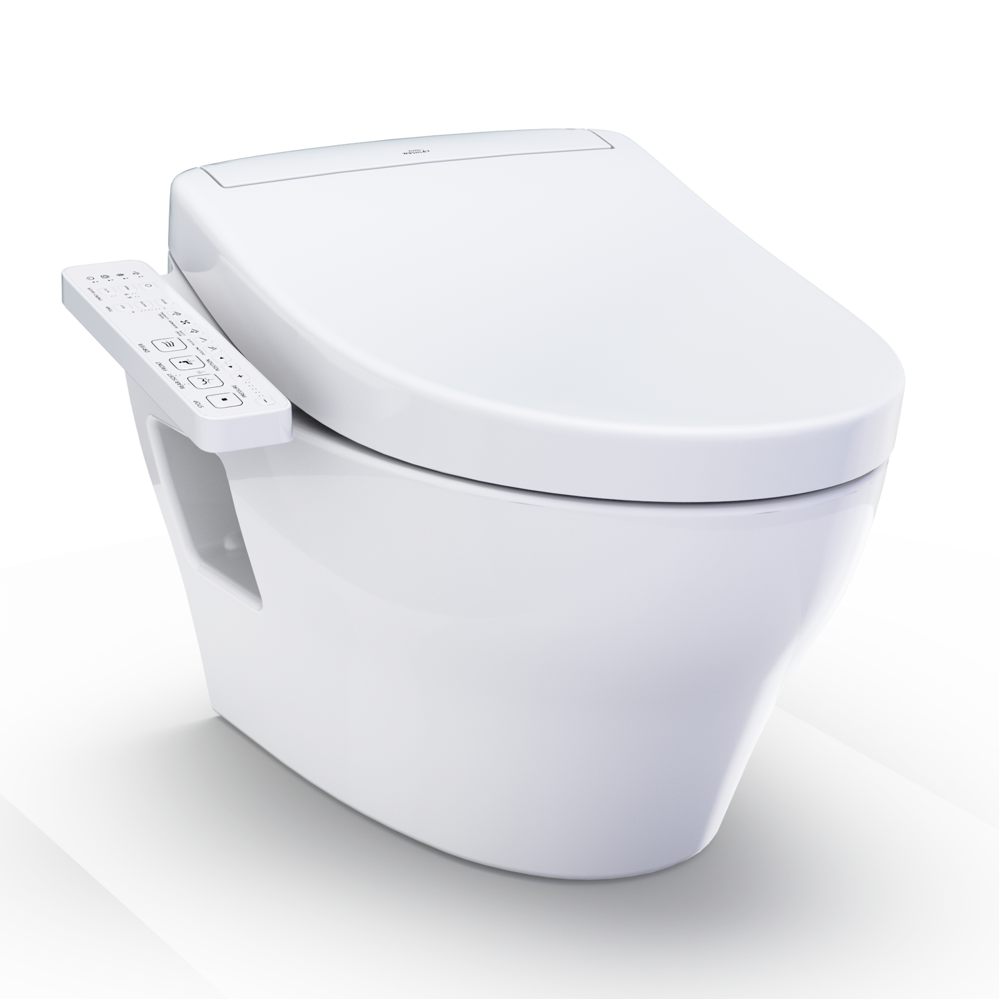 WASHLET+ EP Wall-Hung Elongated Toilet and WASHLET S2 Bidet Seat and DuoFit In-Wall 0.9 and 1.28 GPF Dual-Flush Tank System