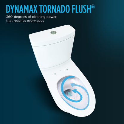 WASHLET+ EP Wall-Hung Elongated Toilet with S7 Contemporary Bidet Seat and DuoFit In-Wall 0.9 and 1.28 GPF Dual-Flush Tank System