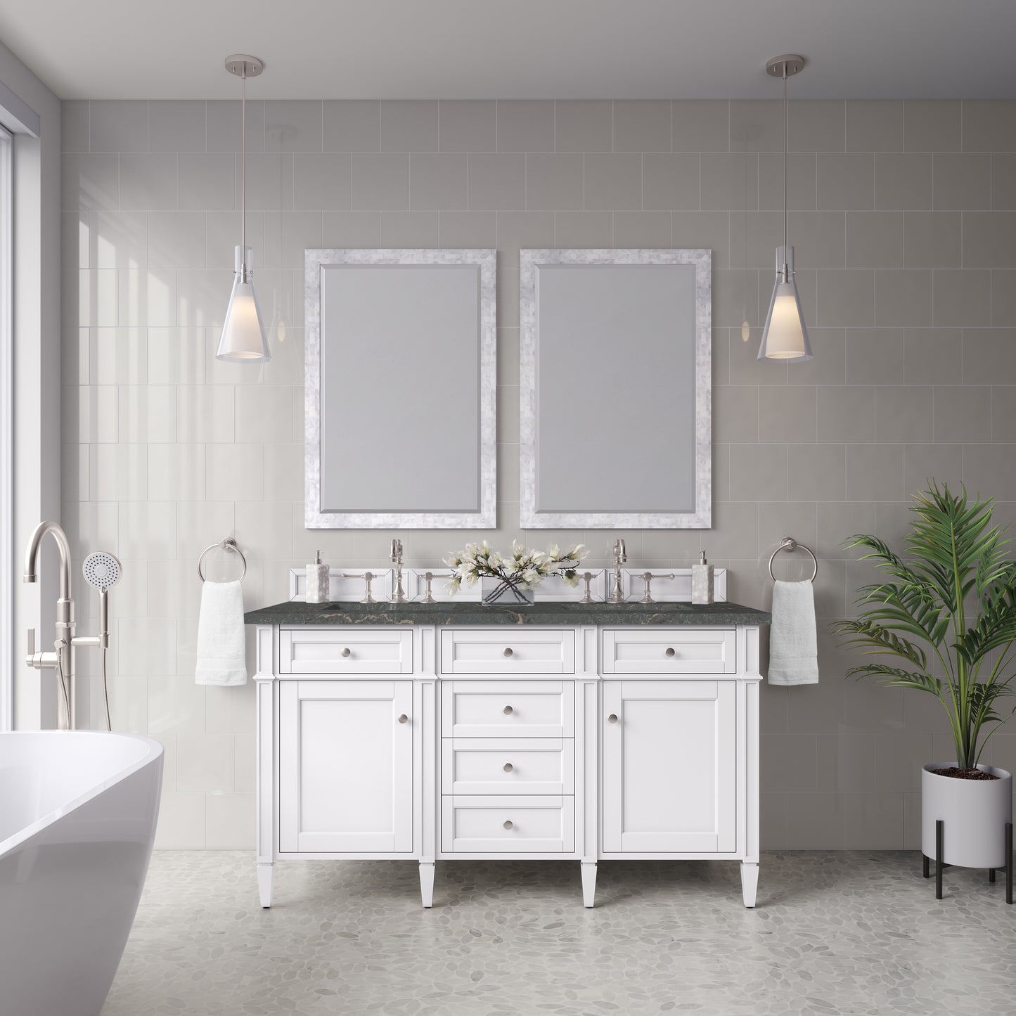 Brittany 60" Double Vanity