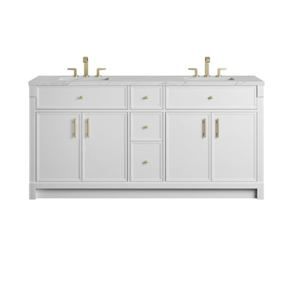 Bellshire 72" Double Vanity