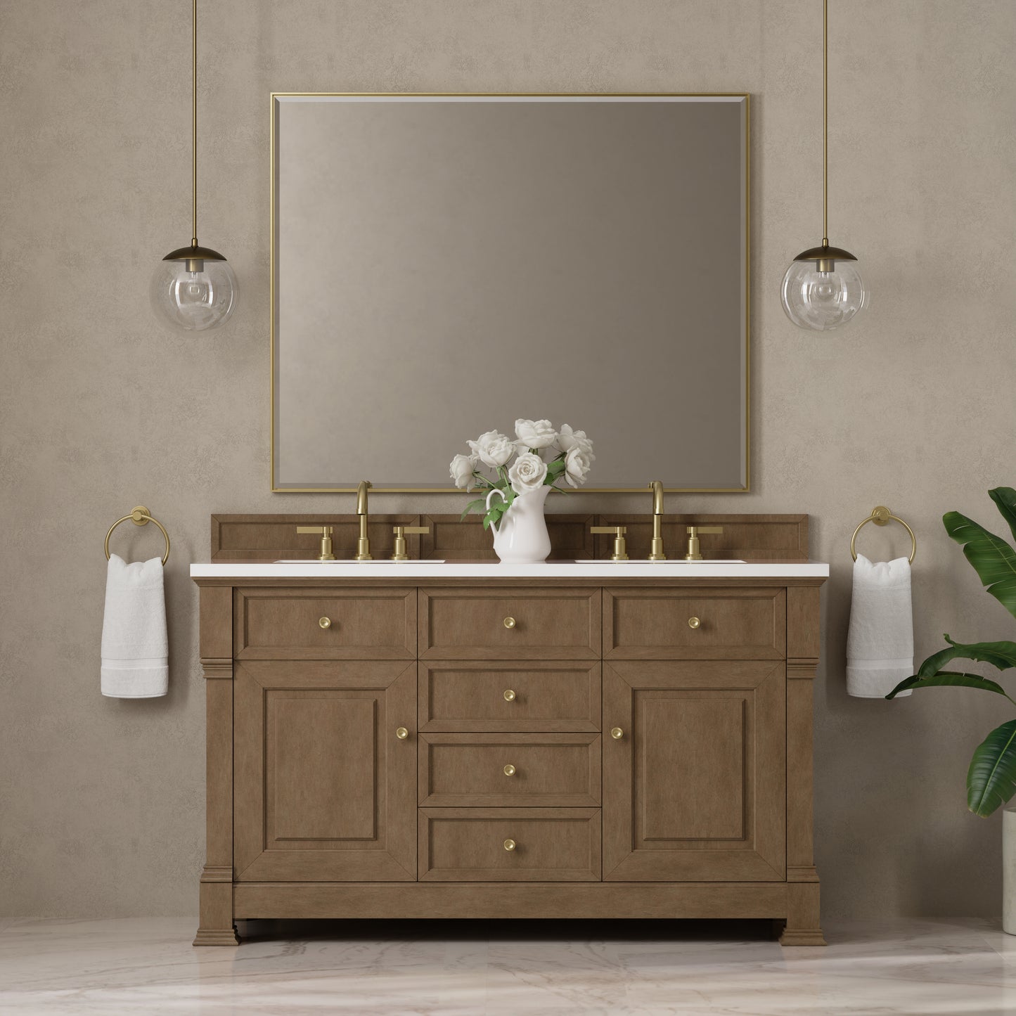 Brookfield 60" Double Vanity