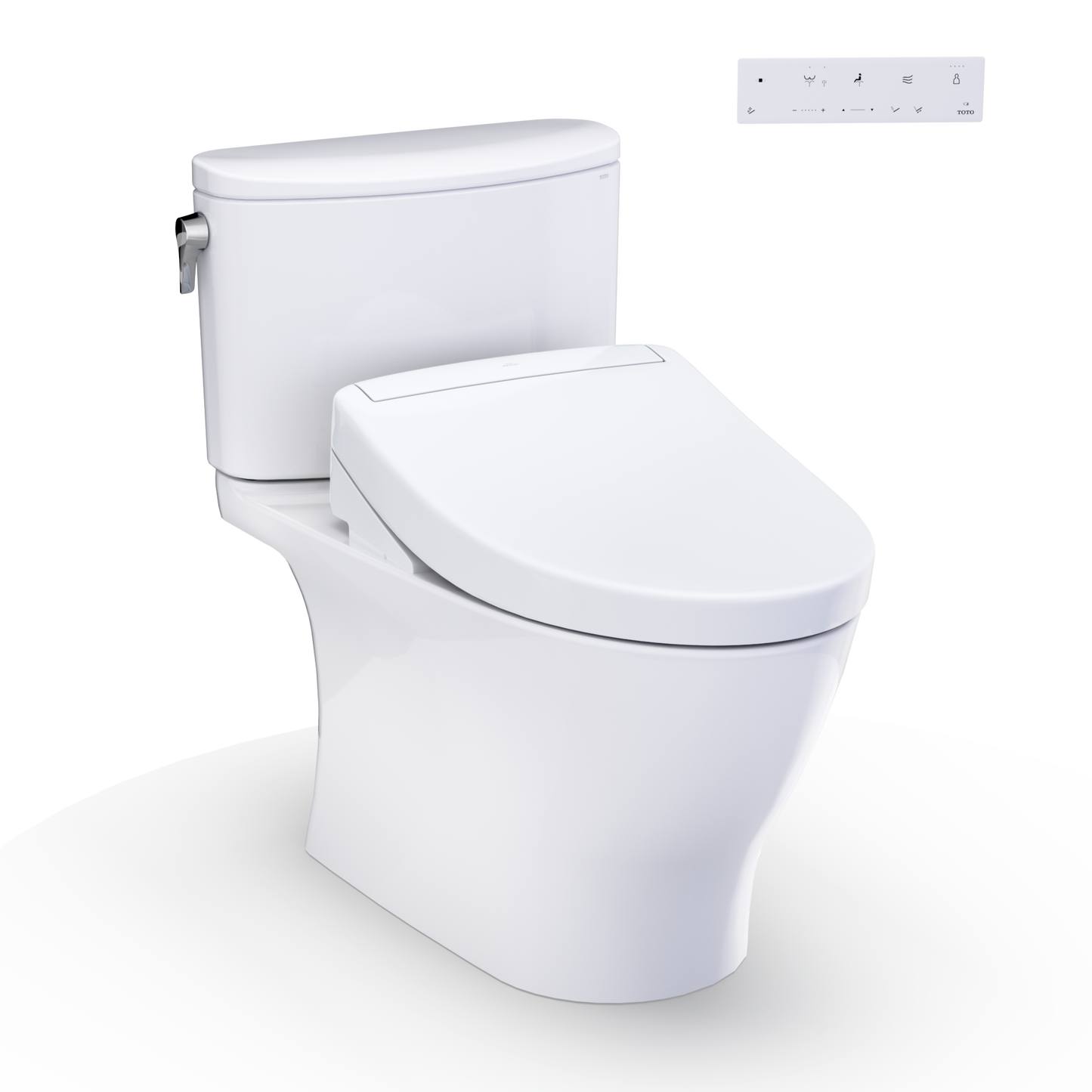 WASHLET+ Nexus 1G Two-Piece Elongated 1.0 GPF Toilet with S5 Bidet Seat