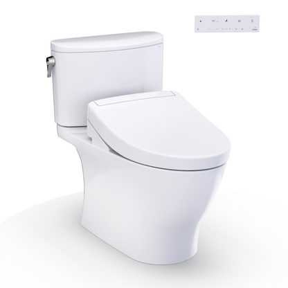 WASHLET+ Nexus 1G Two-Piece Elongated 1.0 GPF Toilet with S5 Bidet Seat