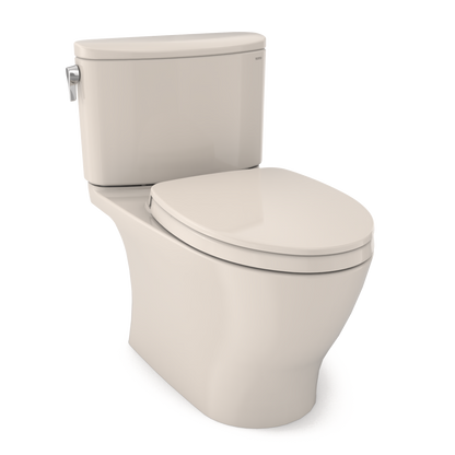 Nexus 1G Two-Piece Elongated 1.0 Gpf Universal Height Toilet With Ss124 Softclose Seat, Washlet+ Ready