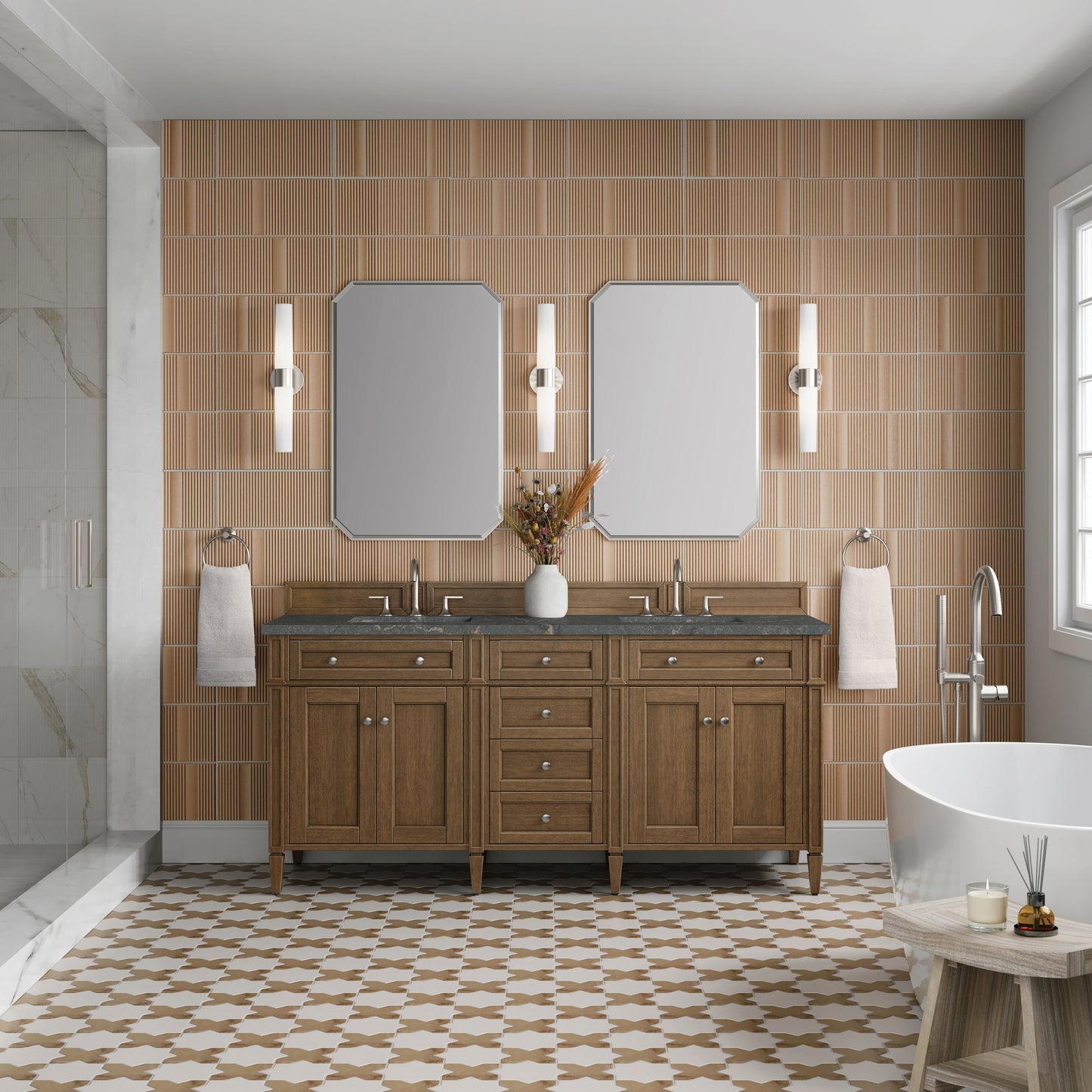 Brittany 72" Double Vanity