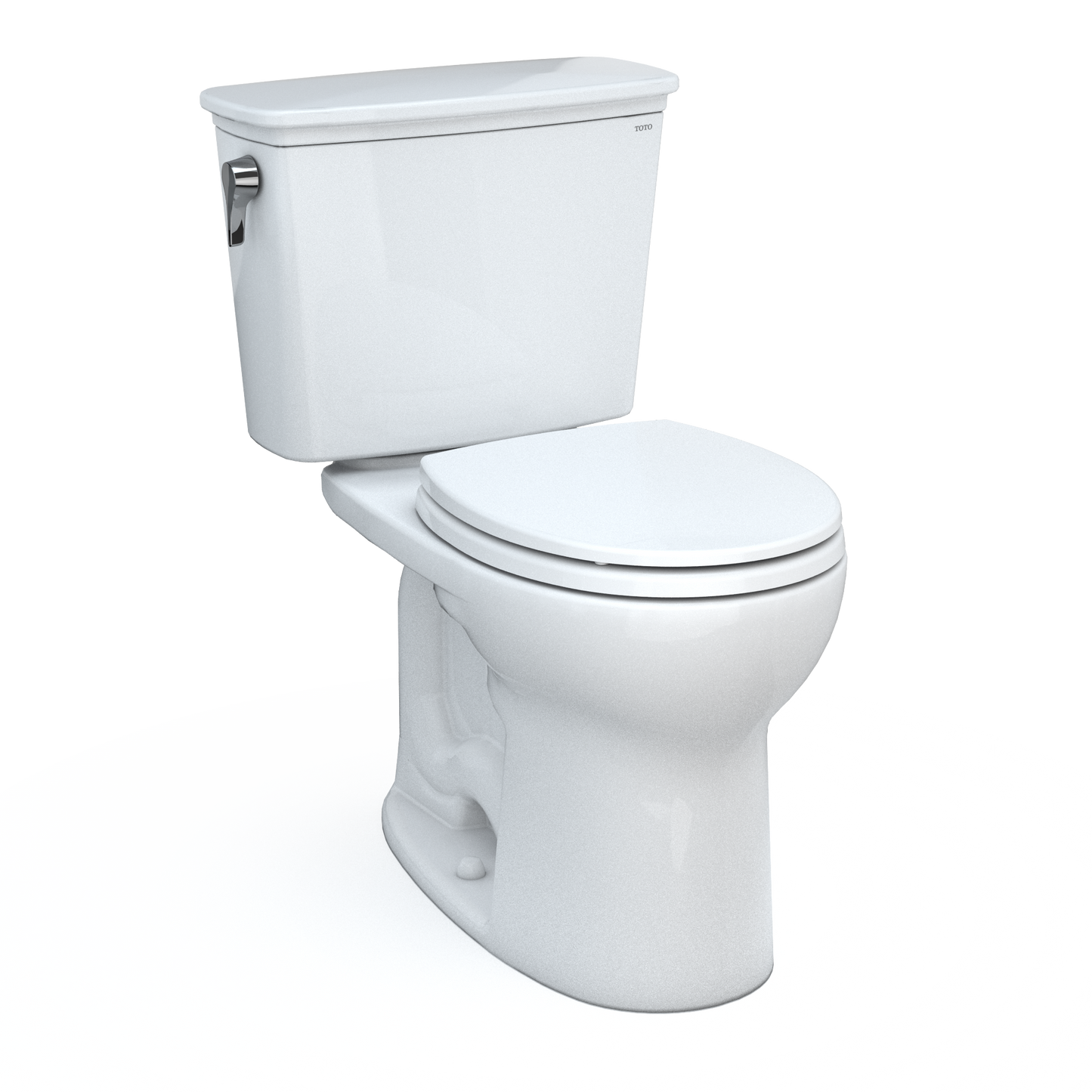 Drake Transitional Two-Piece Round 1.28 Gpf Universal Height Tornado Flush Toilet