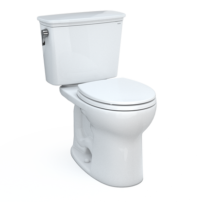 Drake Transitional Two-Piece Round 1.28 Gpf Universal Height Tornado Flush Toilet