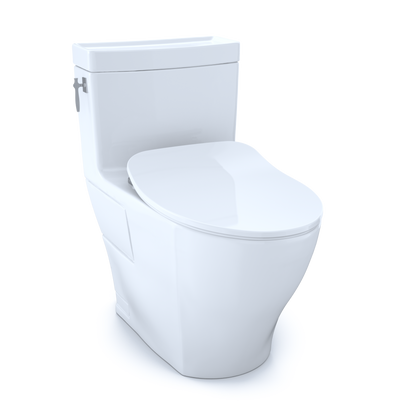 Aimes One-Piece Elongated 1.28 GPF Toilet with CEFIONTECT and SoftClose Seat