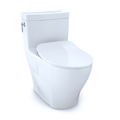 Aimes One-Piece Elongated 1.28 GPF Toilet with CEFIONTECT and SoftClose Seat