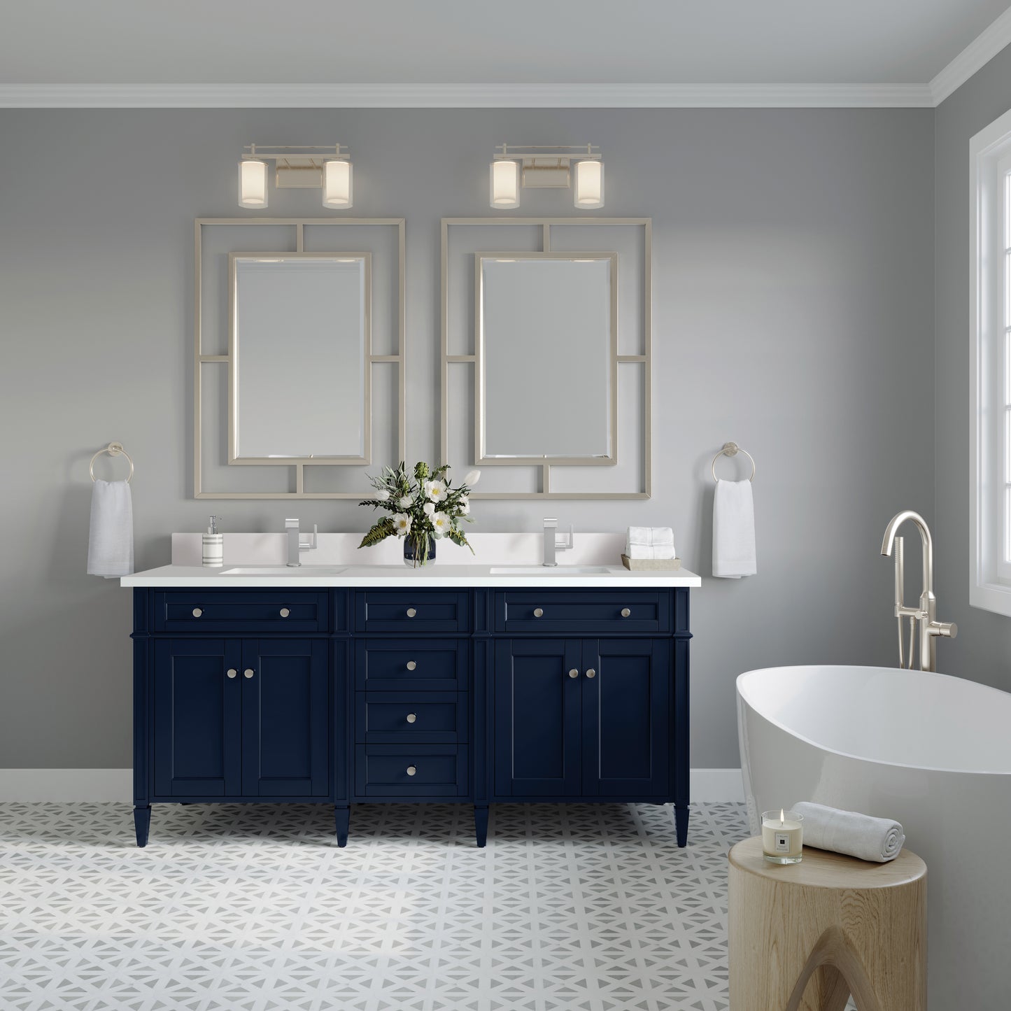 Brittany 72" Double Vanity