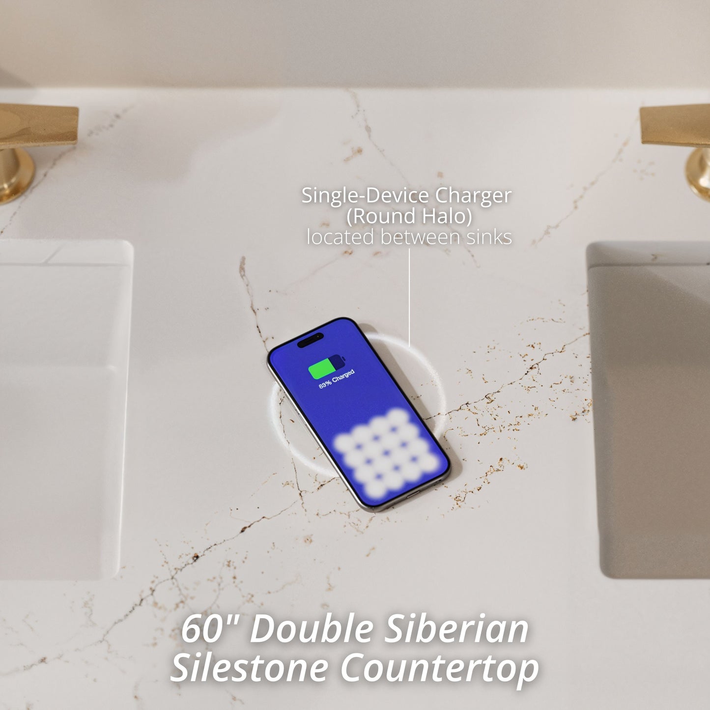Laurent 60" Double Vanity