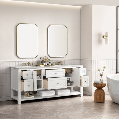 Breckenridge 72" Double Vanity Base Only