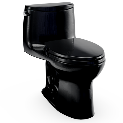 Ultramax One-Piece Elongated 1.28 GPF Universal Height Toilet with SS114 SoftClose Seat