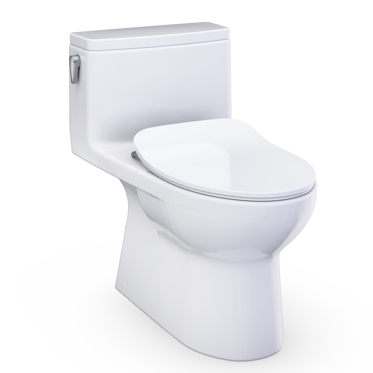 Redington 1G One-Piece Elongated 1.0 GPF WASHLET+ and Auto Flush Ready Universal Height Toilet with CEFIONTECT and SS234 SoftClose Seat