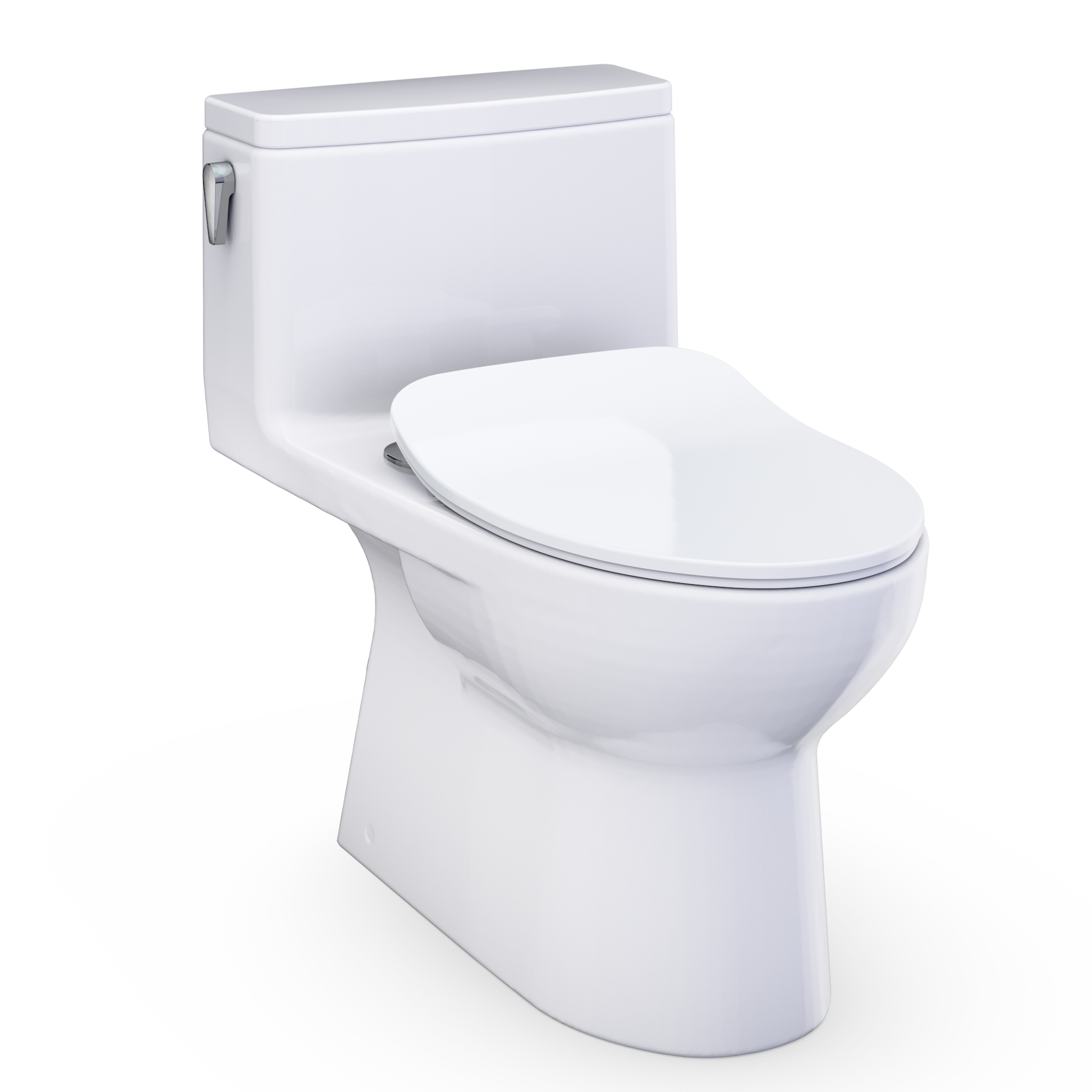 Redington 1G One-Piece Elongated 1.0 GPF WASHLET+ and Auto Flush Ready Universal Height Toilet with CEFIONTECT and SS234 SoftClose Seat