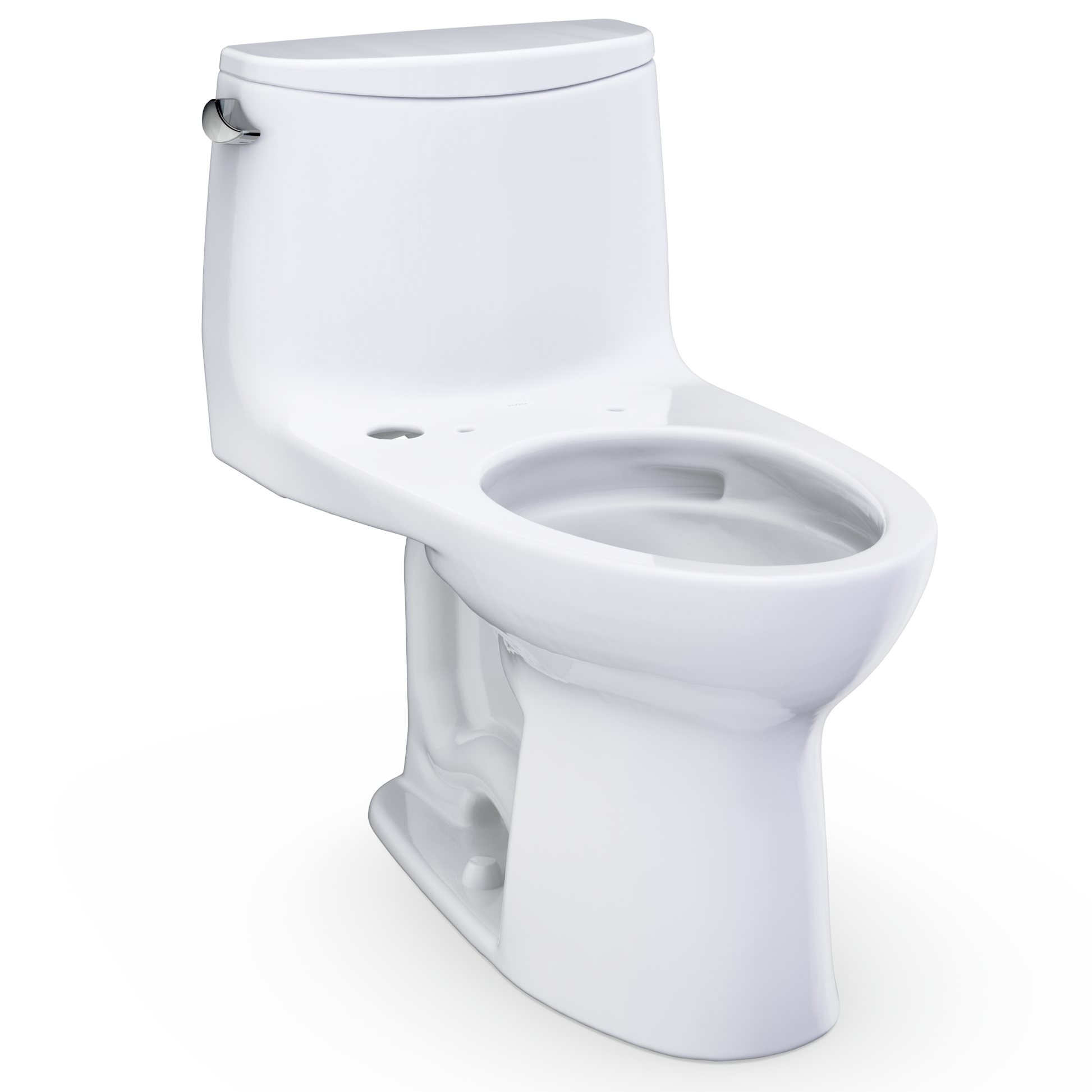 Ultramax One-Piece Elongated 1.28 GPF WASHLET+ and Auto Flush Ready Universal Height Toilet with CEFIONTECT