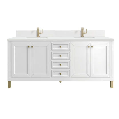 Chicago 72" Double Vanity