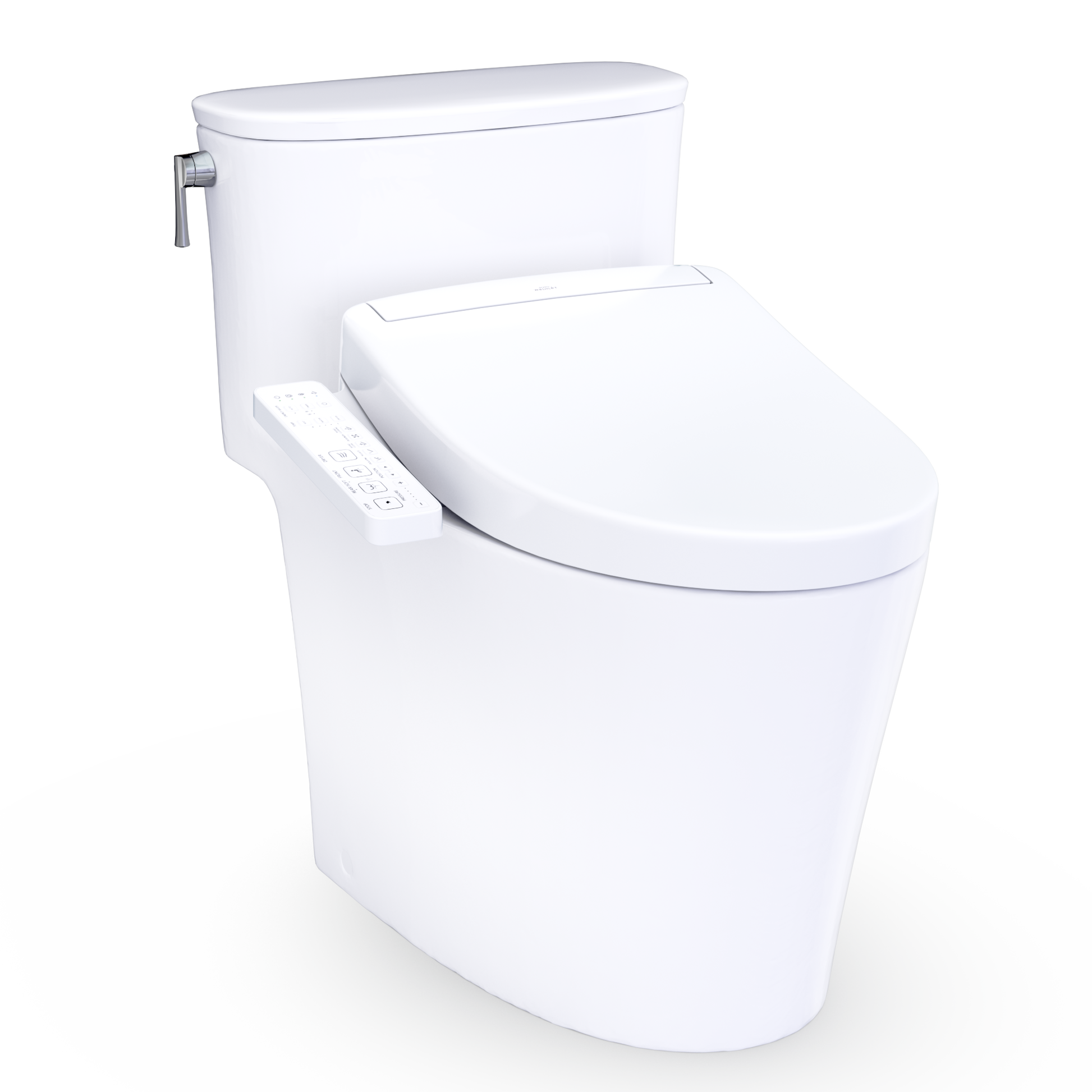 Toto Aurora Washlet+ S2 One-Piece Elongated 1.28 Gpf Universal Height Toilet With Cefiontect