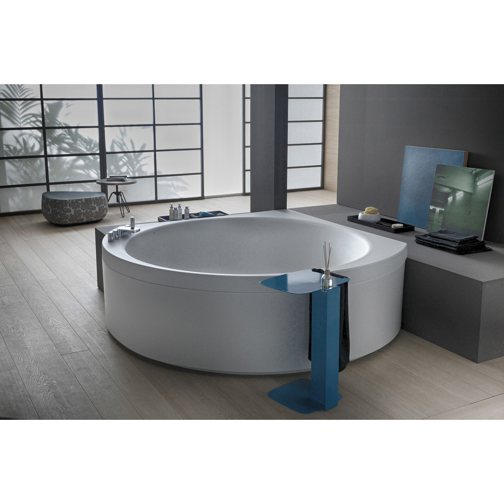 aquatica suri-wht relax air massage velvex bathtub - matte white