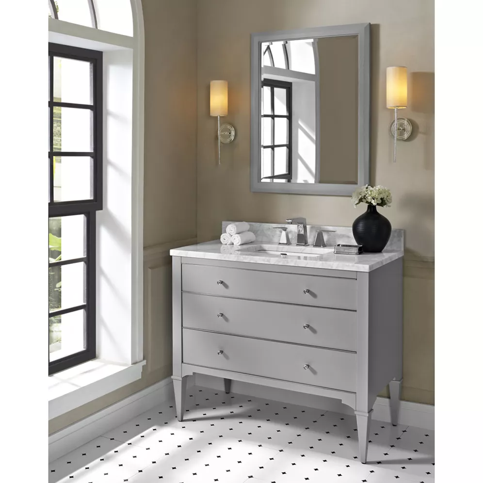 fairmont designs charlottesville 42" vanity - light gray