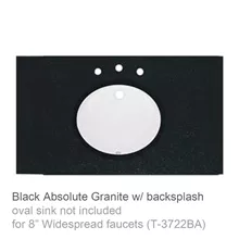 fairmont designs charlottesville 36" vanity for undermount oval sink - vintage black