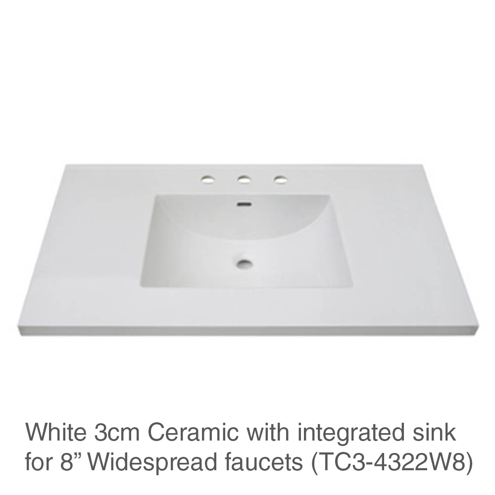 fairmont designs crosswinds 42" vanity for integrated top - slate gray