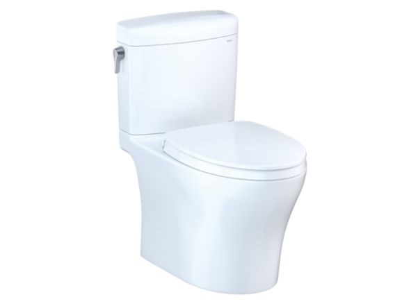 toto aquia® iv cube toilet - 1.28 gpf & 0.9 gpf, universal height, washlet with connection - new cotton white
