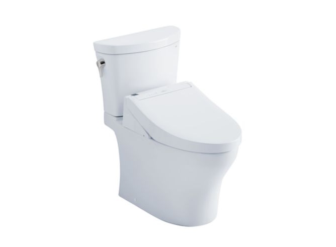 toto aquia® iv arc - washlet® with c5 two-piece toilet - 1.28 gpf & 0.9 gpf - new cotton white