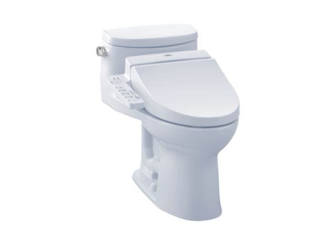 TOTO Supreme® II Washlet® with C100 One-Piece Toilet - 1.28 GPF MW6342034CEFG.01