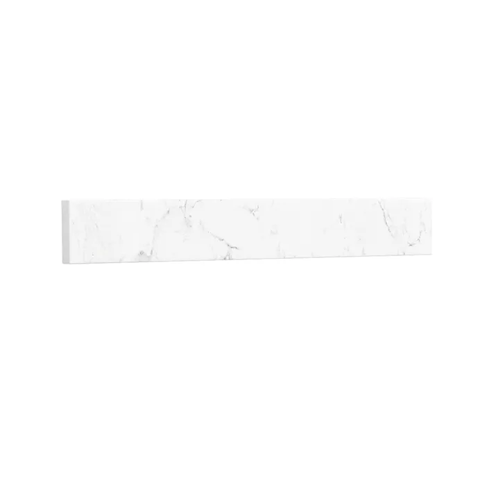 Side Splash - Light-Vein Carrara Cultured Marble REPL-WC-VCA-22-SS-CC2