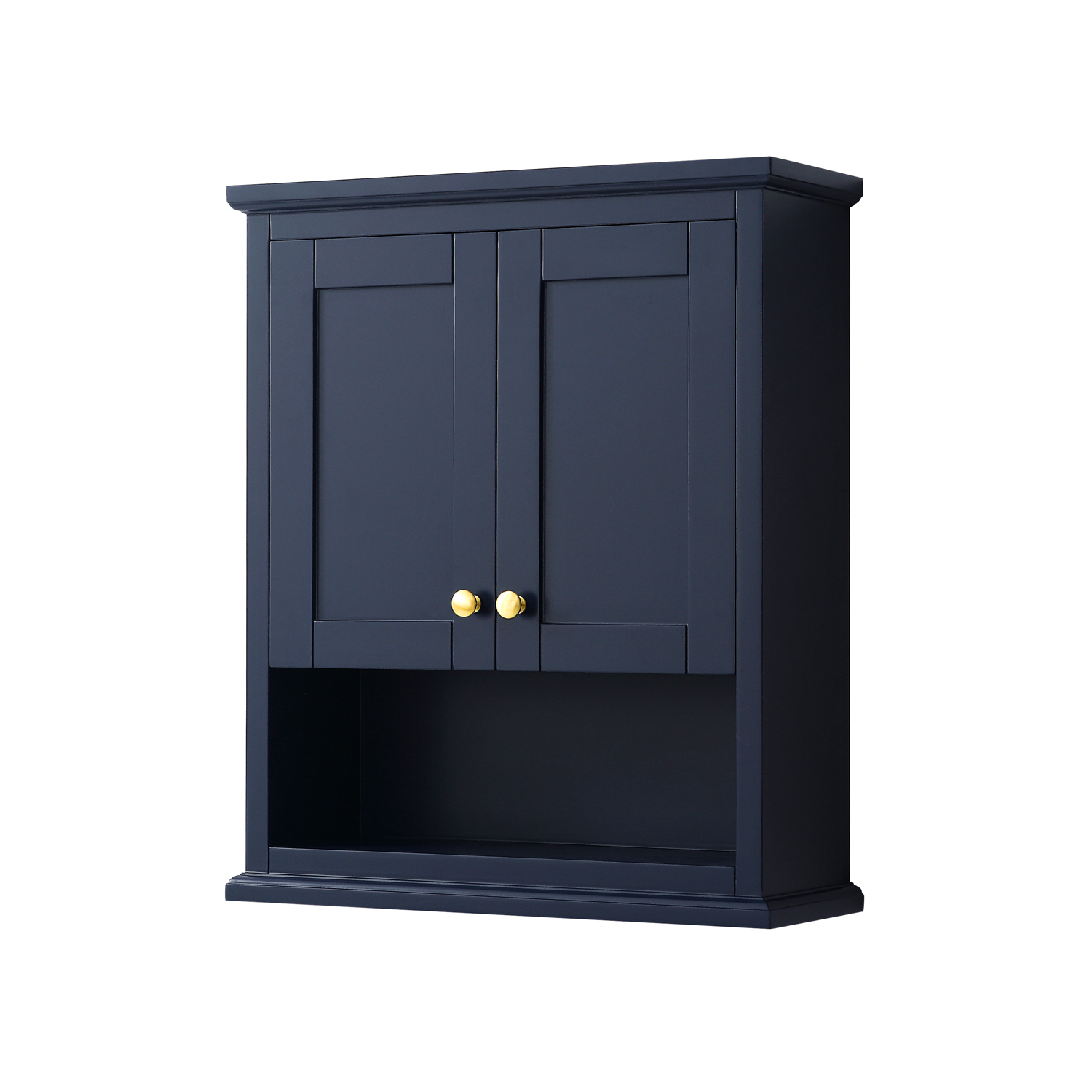 Avery Over-Toilet Wall Cabinet by Wyndham Collection - Dark Blue WC-2323-WC-BLU