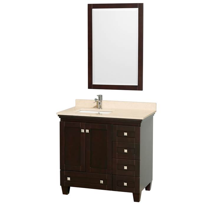 Acclaim 36 in. Single Bathroom Vanity - Espresso WC-CG8000-36-SGL-VAN-ESP-